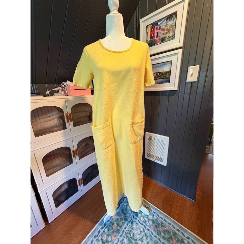 Women's Must Have Spring / Summer Classic 100% Cotton Dress by WEK - Small